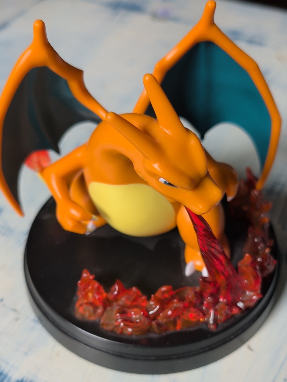 Charizard Dragon Figure - Orange & Yellow Fire-Breathing Statue